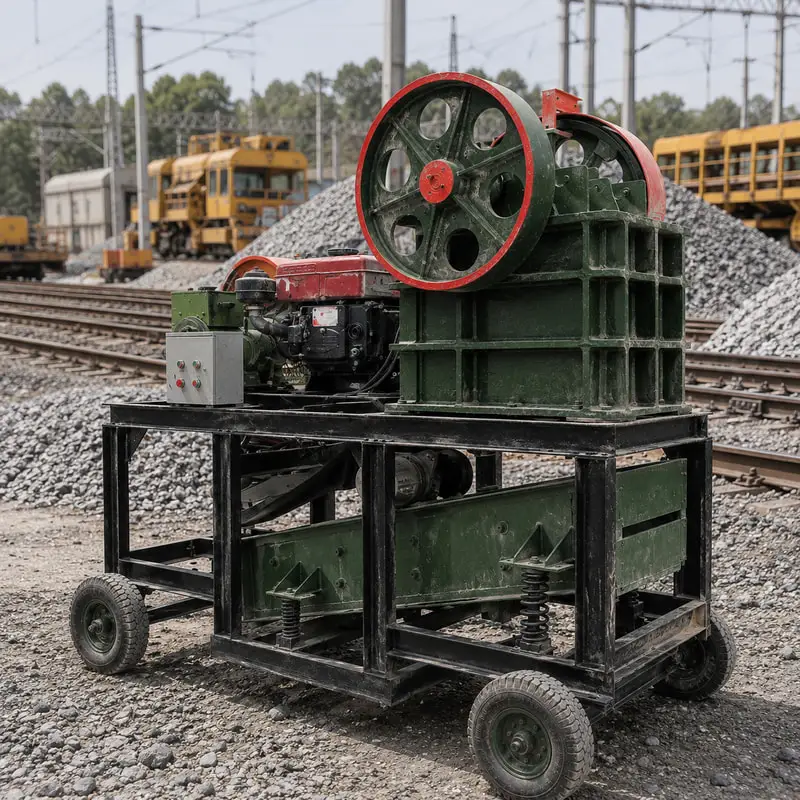 Rock Crusher Equipment Customized Compact Design for Hard Rock Crushing Stone Crushing Plant for Road Base Production