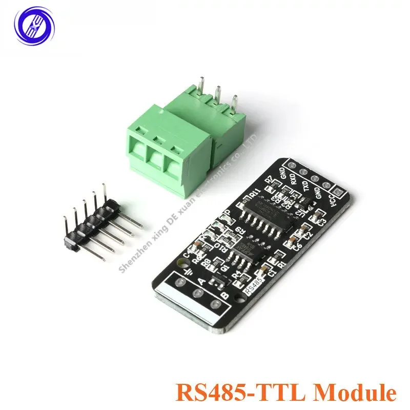 1 Stück RS485 zu TTL Konverter Board Modul RS485 Level zu TTL Level Serielle LED-Anzeige Automatisches Senden und Empfangen