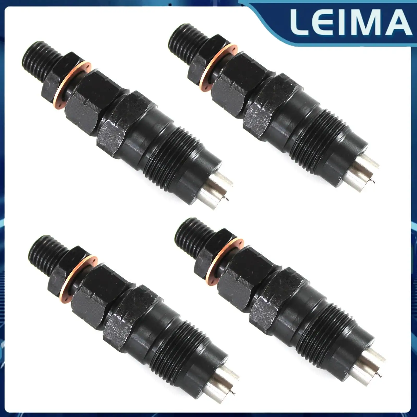 4pcs Fuel Injector Engine 4D56 MD196607 for Mitsubishi L400 L200 L300 PAJERO K34T K74T fit Bosch Denso 9430610179 105148-1311