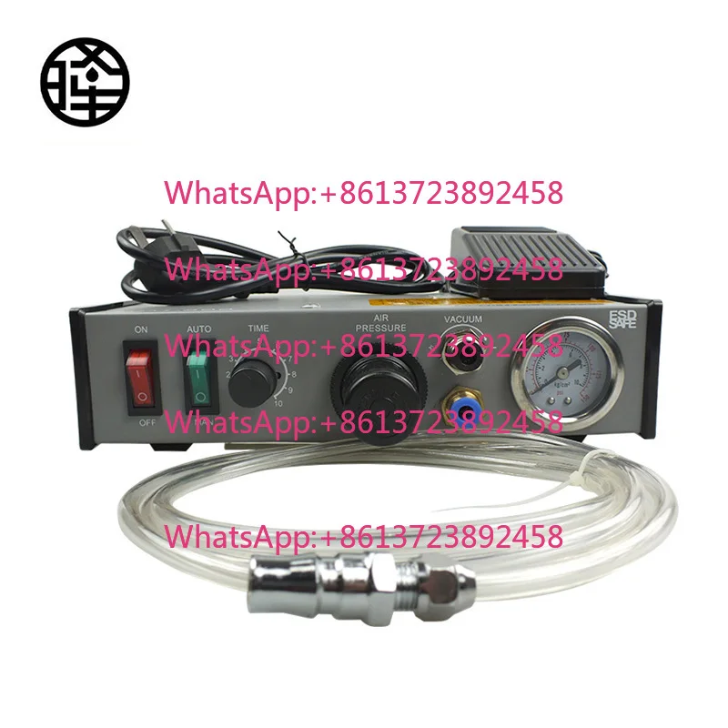 [JM-800] Semi-Auto Dual Valve Dispensing Controller for Double Output Glue Potting Machine High Precision Pneumatic System