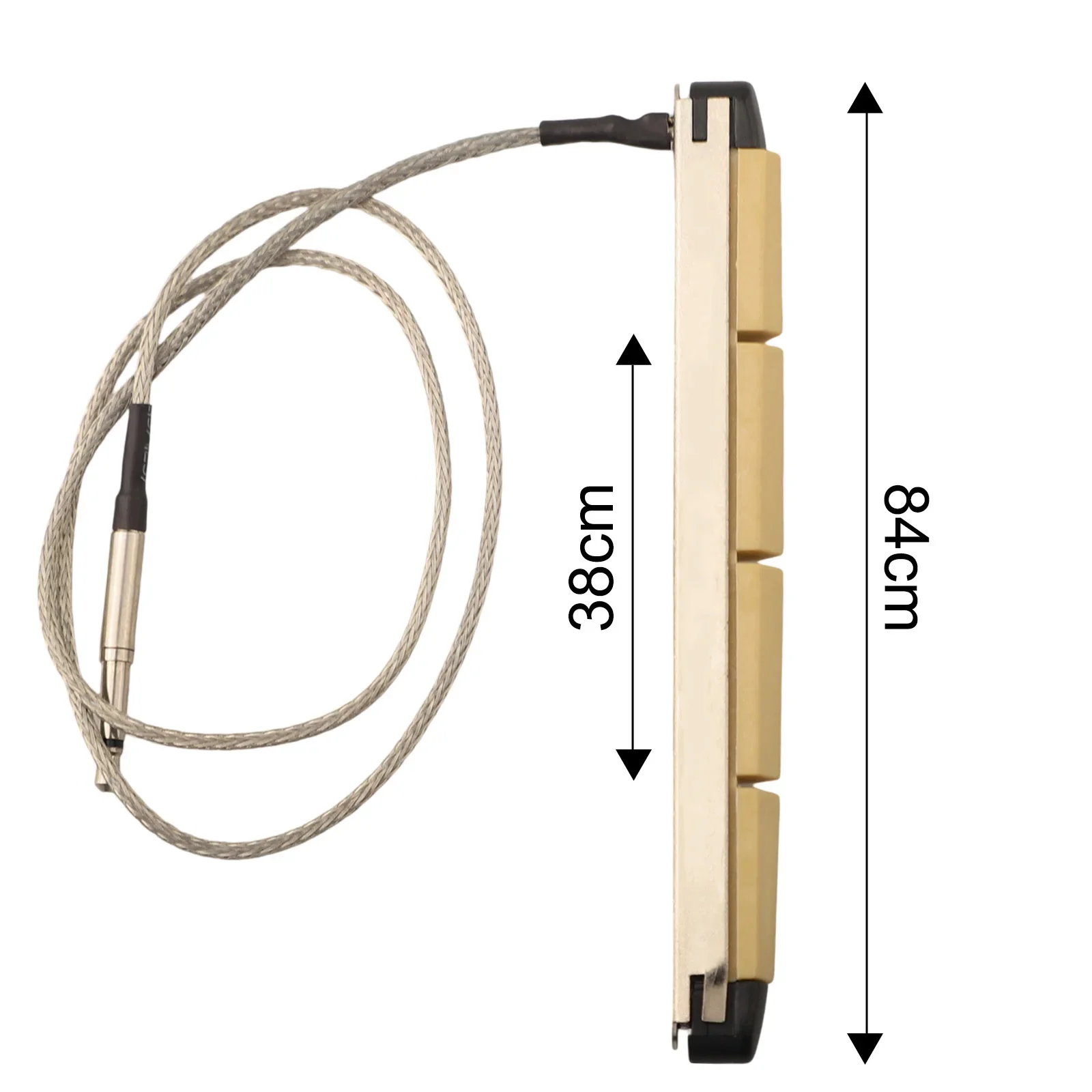 4-String Acoustic Bass Guitar Piezo Pickup Under-Saddle Design With 2.5mm Diameter Wide Frequency Response & High Output Guitar