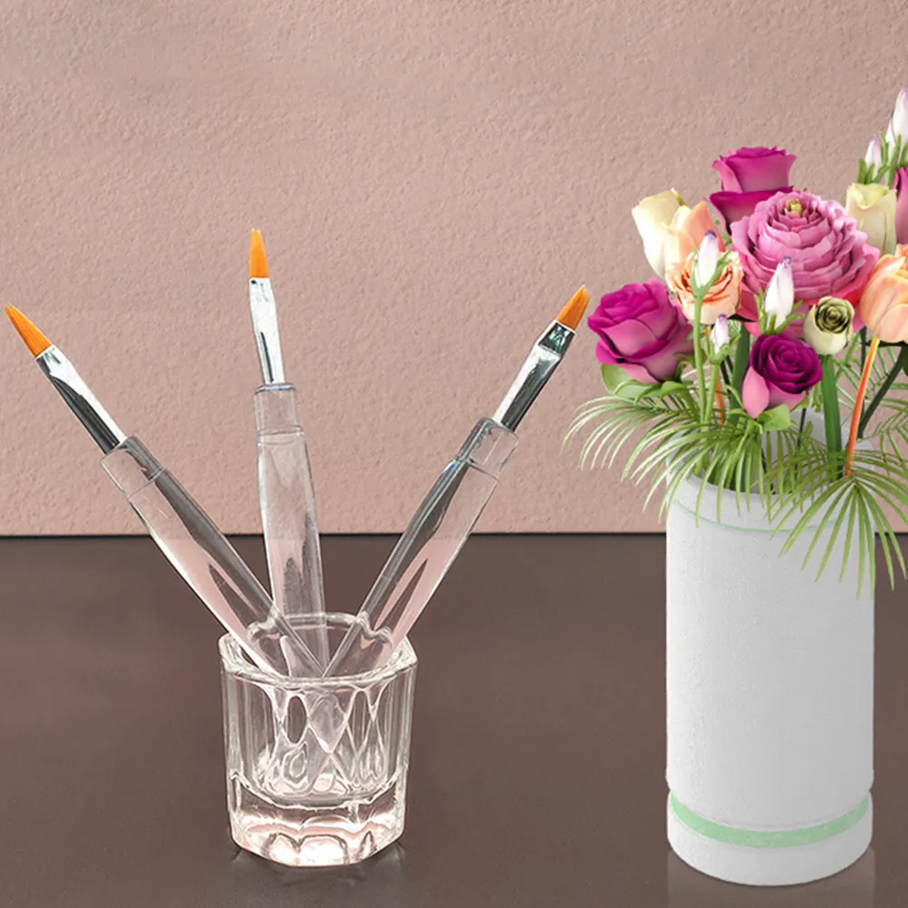 20 Stück Make-up-Pinsel aus synthetischen Fasern, Lippenpinsel für die Auftragung von Lippenstift, Balsam und Glanz, tragbares Werkzeug, doppelseitiges Design