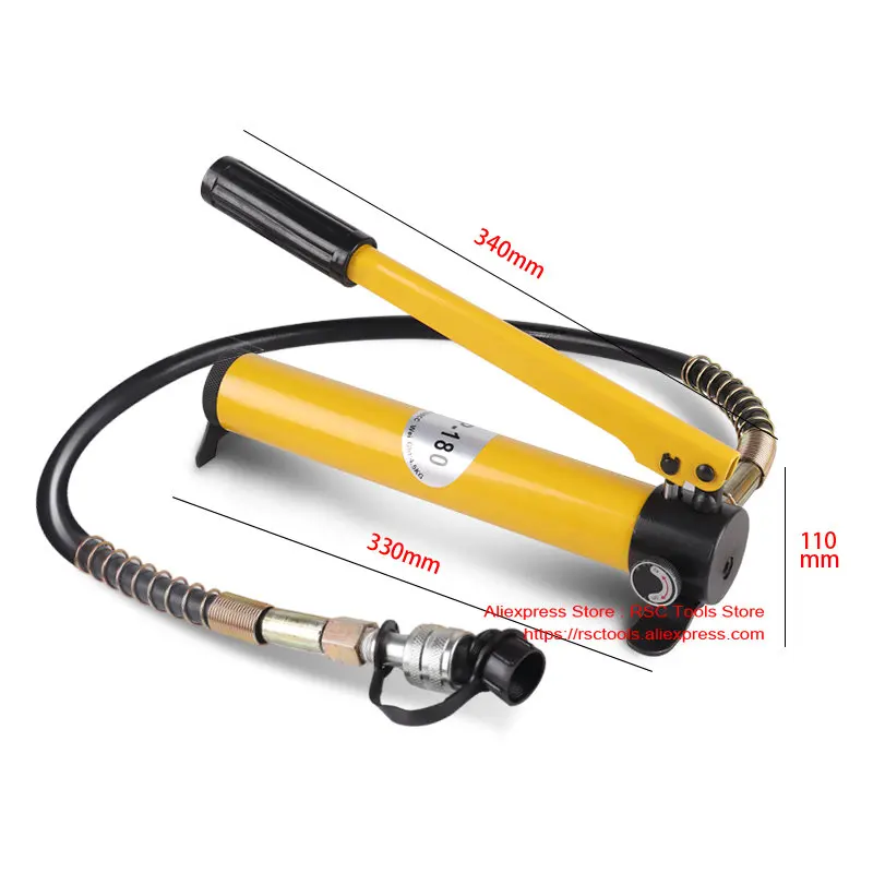 Hydraulic Door Opener Hydraulic Fire Rescue Tools Hydraulic Door Breaker 8 Ton 90mm with CP-180 Manual Pump