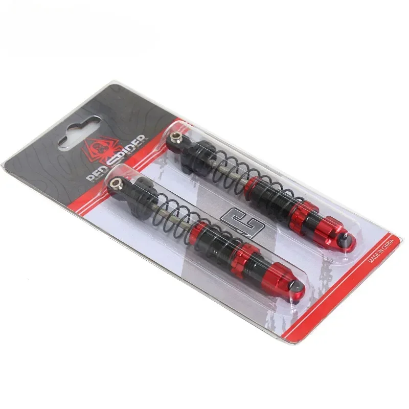 

Racing 1/10 RC Crawler 90mm 2pcs Shock Absorber Suspension for TRX4 TRX6 Axial SCX10 II III PRO Upgrades Parts Accessories