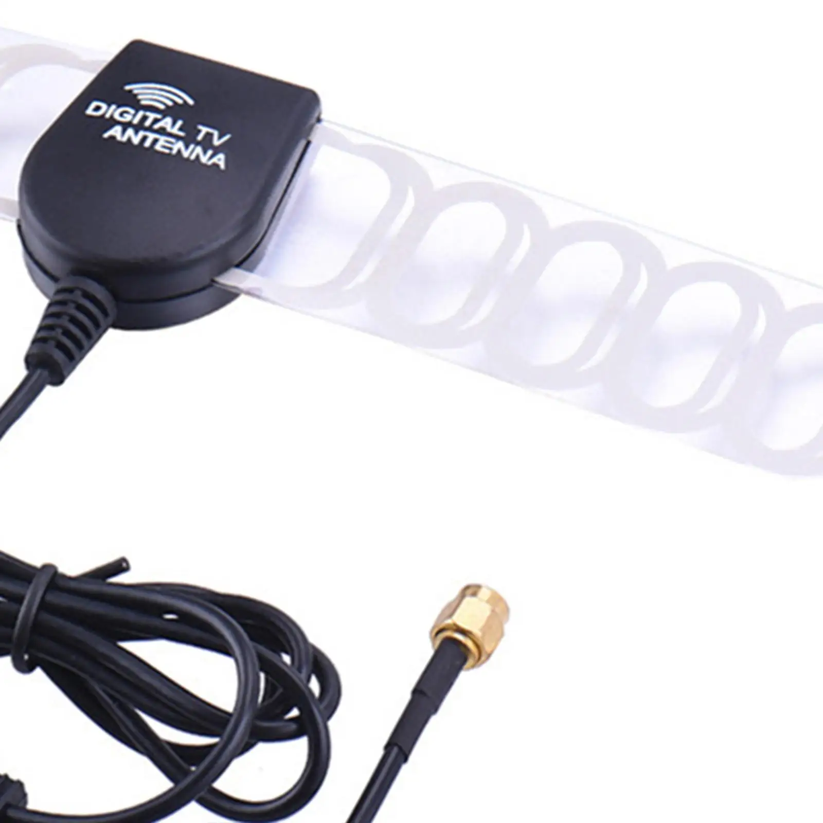 Digitale TV-Antenne erweiterbar mit Verstärkerkabel, Länge 3 m, für Dvb-t Cmmb Dmb-t Dtmb