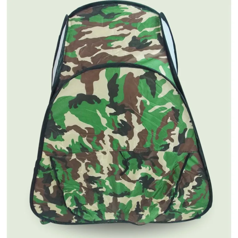 Triangle Tent Easy Setup Kids Adventure Station Camouflage Color Box Playground Game House Tunnel Toy Indoor Daycare