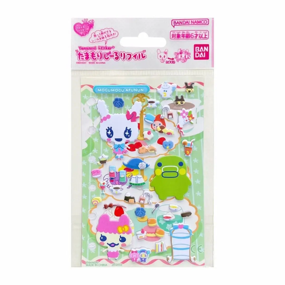 Takaratomy Bubble Sticker Loose-Leaf Inner Page 2nd Generation, Cartoon Planner Storage DIY Decorative Mamiyoshi Sponge Stickers