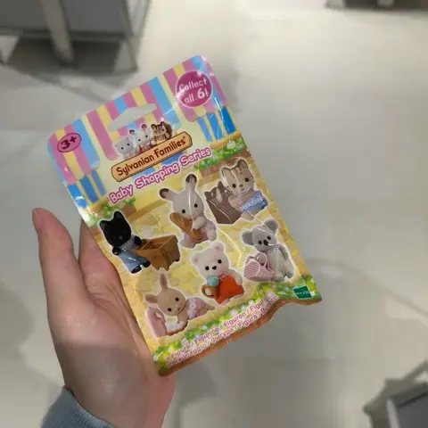 Sylvanian Families Toys Söta Figurer Kök Leksak För Flickor Ternuriner Barnens Köksset Barnleksaker Calico Critters Anime 8 best sales Sylvanian familjens katter - №3