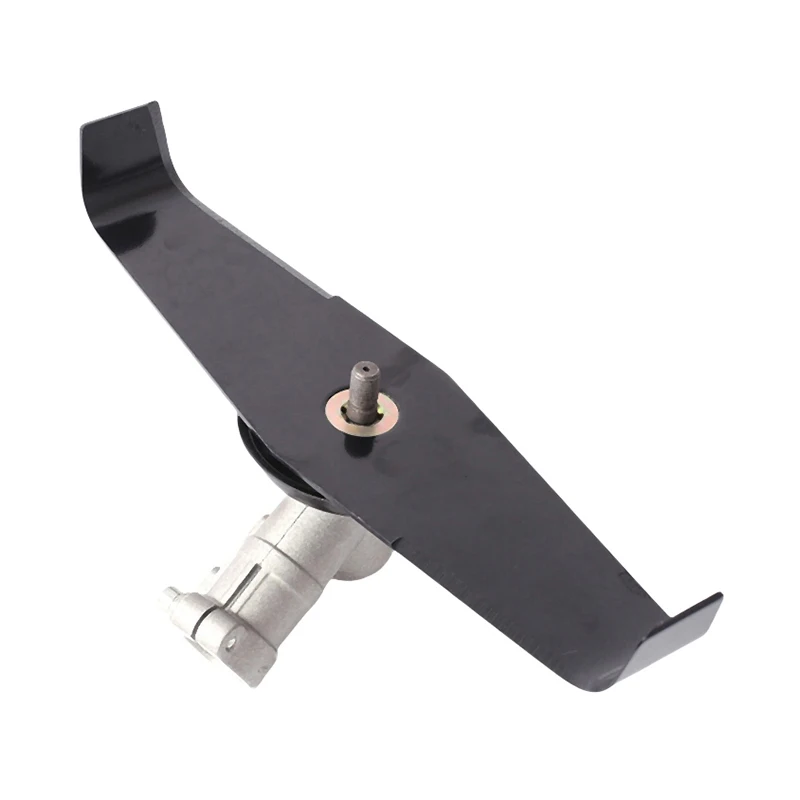 High Strength Mower Blade with Two Teeth in Diamond Manganese Steel