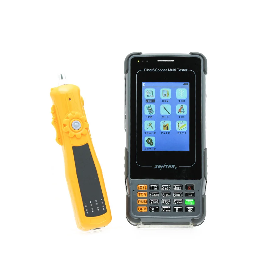 

SENTER Multifunction Network Maintenance Tester S600 ADSL/VDSL /xDSL Tester With TDR OPM VFL