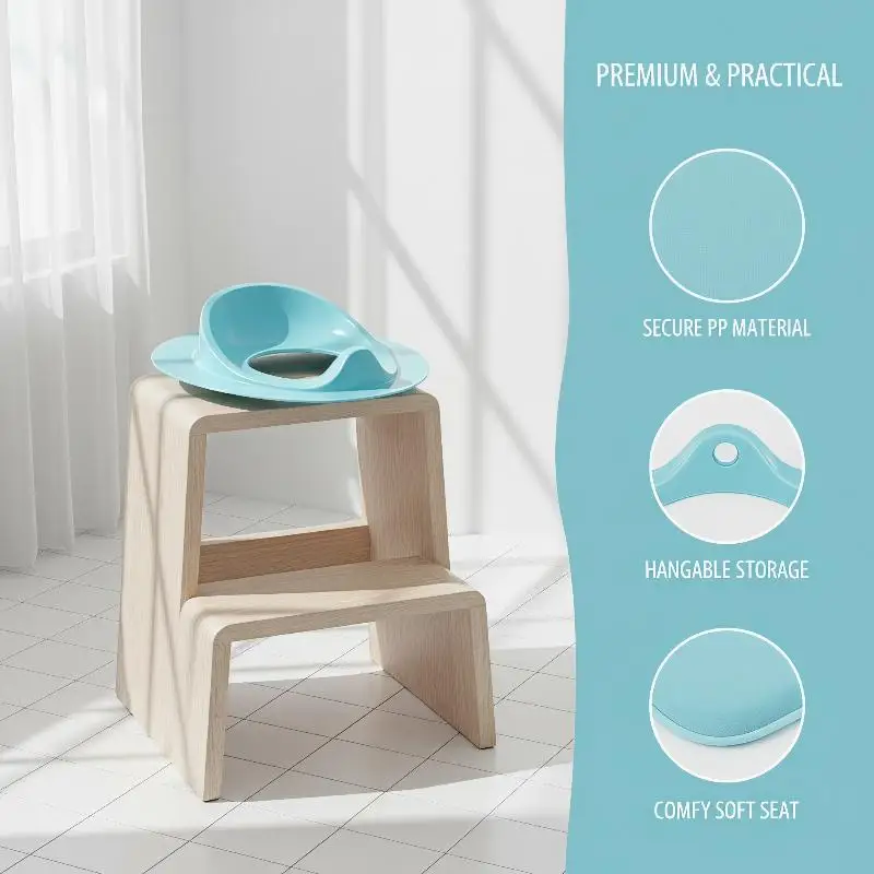 NEW Anti Slip Toddler Toilet Training Seat Portable Baby Potty Ring Cushion For Standard Household Toilet Potty Training