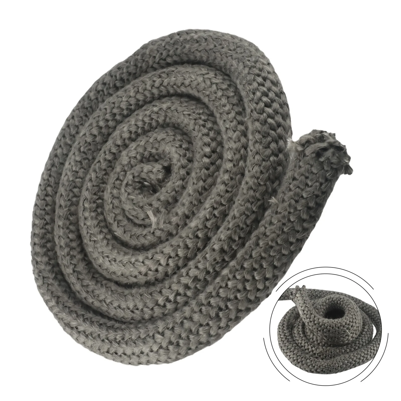 

Огнеупорный уплотнитель для дверцы дровяной печи, высокотемпературный, черный, для камина и печи