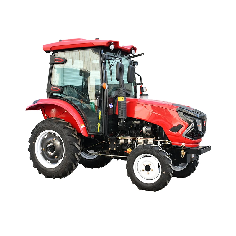 متعددة الوظائف الصغيرة جرار زراعي اسطوانة التدريب محرك قوي 80HP 4WD جرار زراعي للبيع