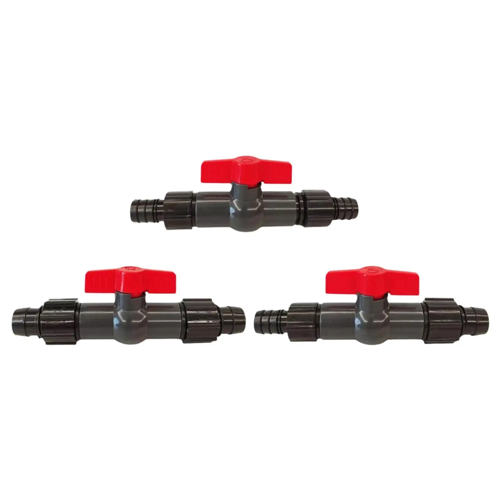 

Aquarium Water Control Valve Leakproof Double Head for Fish Tank Spare Parts
