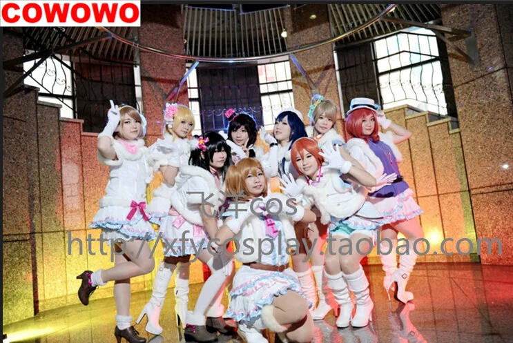 Love Live! Snow Halation Ayase Eli Hit The Song Costume Cosplay Costume Cos Game Anime Party Uniform Hallowen Play Role Clothes