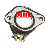 250cc Motorcycle Carburetor Intake Manifold Rubber Interface 172 Fmm for CFMOTO CF250 Honda Cn250 Helix Fusion Space Karting ATV