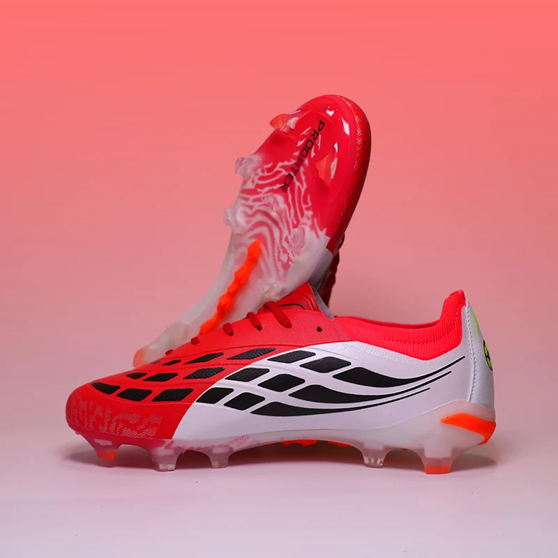 

2516 Pro Mens Soccer Shoes Ultralight Turf Soccer Cleats for Youth Sneakers TF/FG Training Football Boots Chuteira Campo 35-45