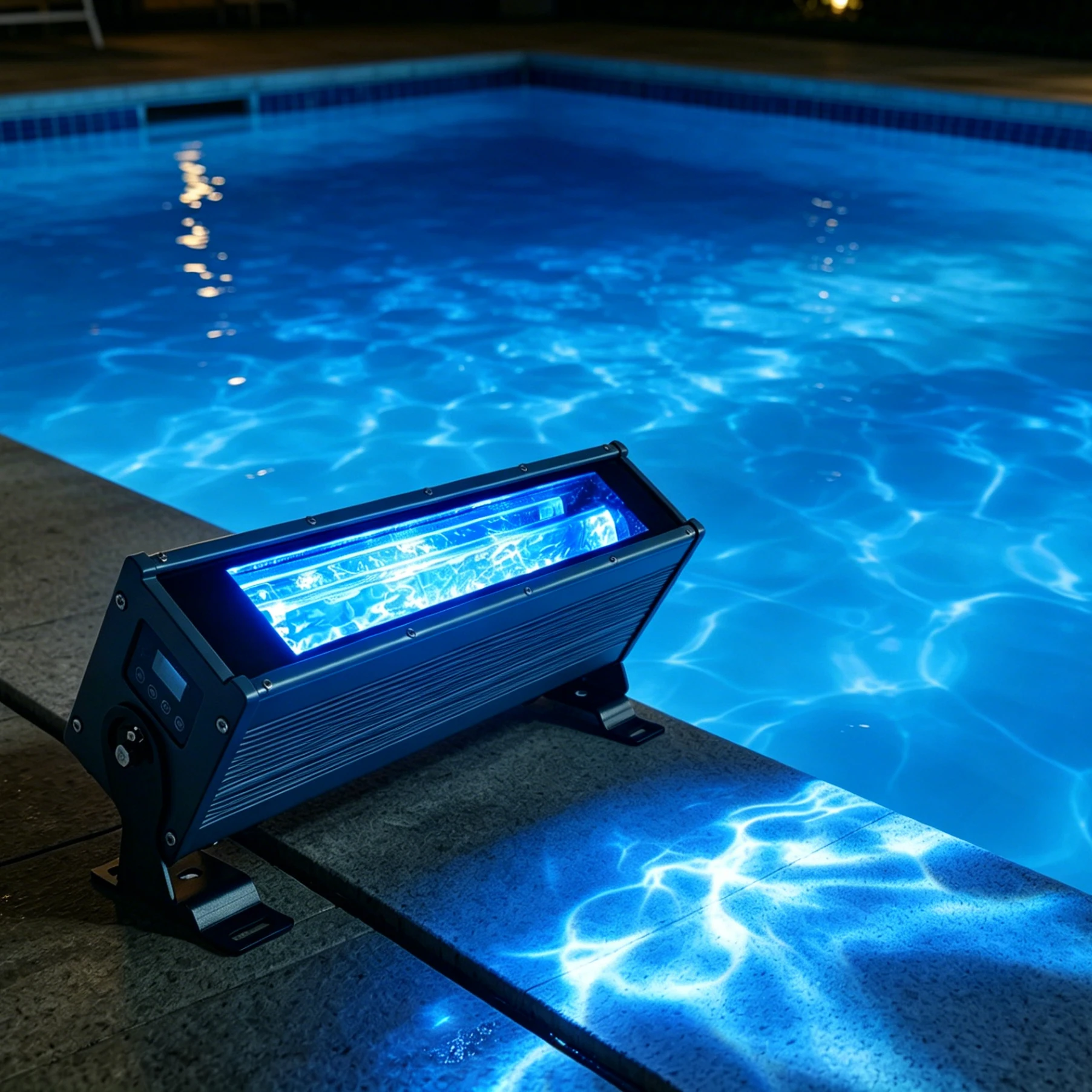 120W RGBW LED Dynamic Water Ripple Projector IP65 Aluminum Indoor/Outdoor Hotel Bar Advertising Lights Water Wave