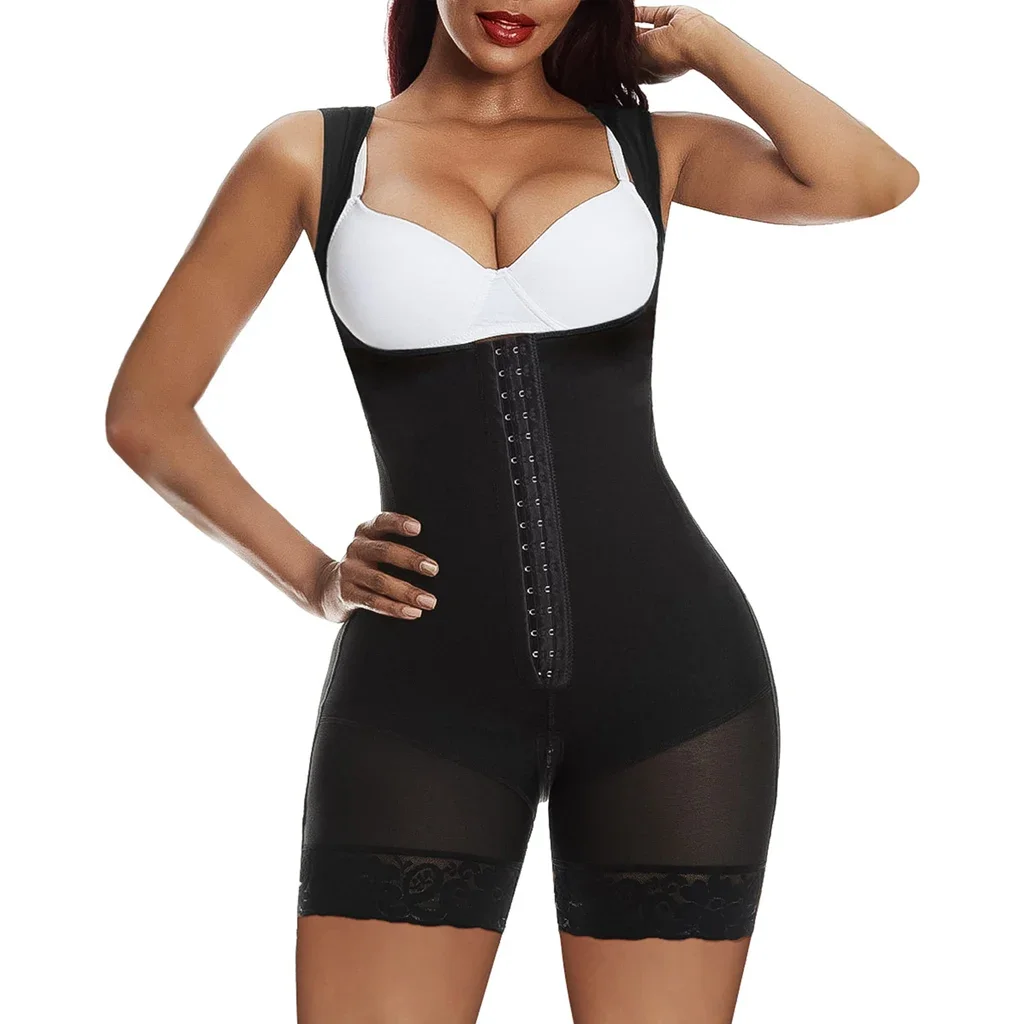 

Shapewear for Women Tummy Control High Compression Fajas Colombianas Body Shaper Butt Lifter Thigh Slimmer Shorts for Daily