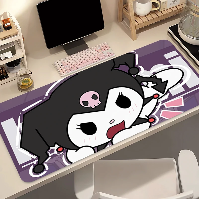 Mouse Pad Edge White Kuromi La - Pc Gaming Kuromi บทวิจารณ์และราคา