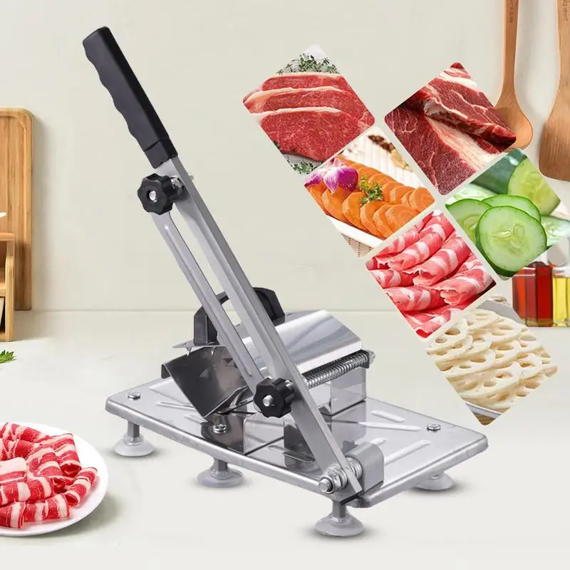 Frozens Meat Cutter Food Slicer Meat Cutter Meat Slicer Machine Food Slicing Machine Beef And Mutton Roll Meat Cleavers For BBQ