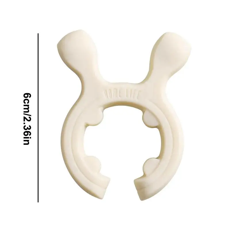 Silicone Spoon Rest Cooking Utensils Clip Kitchen Gadget Multifunctional Deer Ear Spatula Holder Anti Scalding Overflow Pot Clip