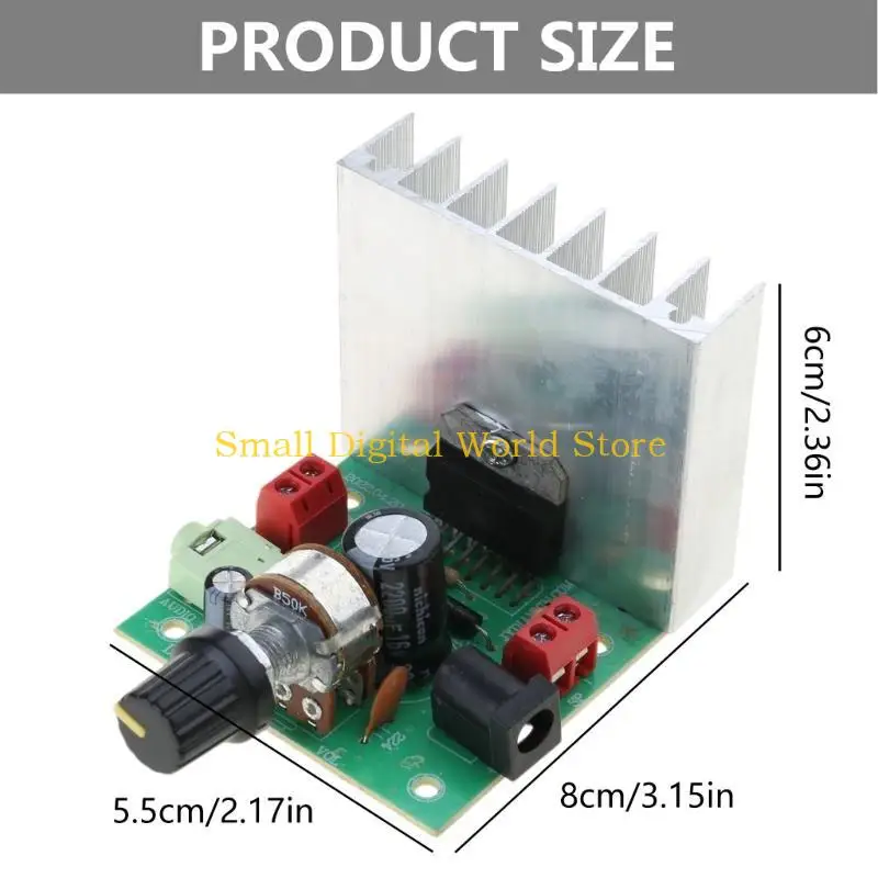 77UB DC12V TDA7266 POTENCIA CHIP AMPLIFICADOR POWER AMPLIFICADOR Módulo DX-7266