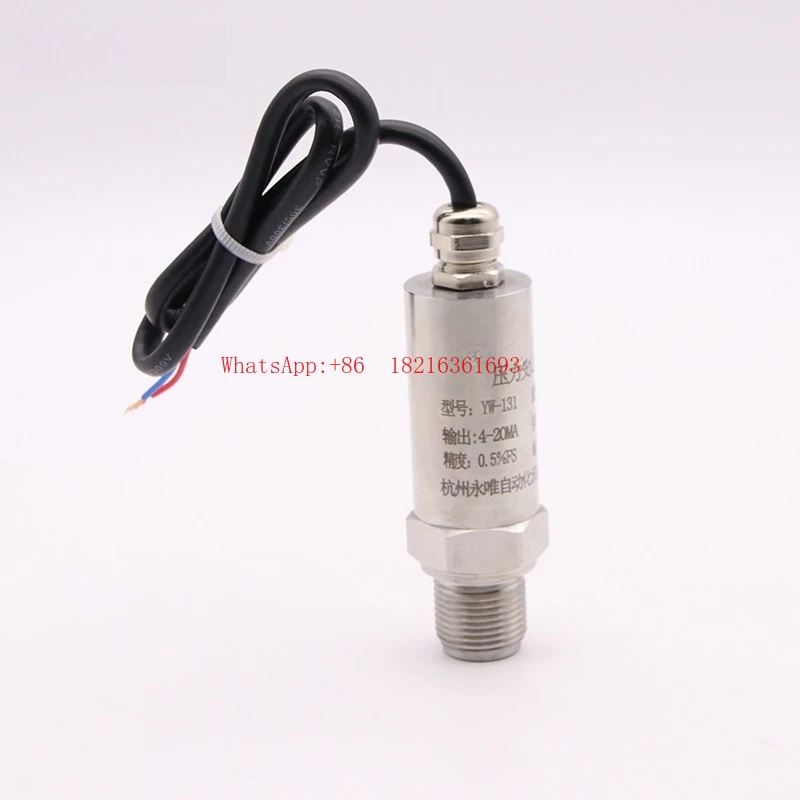Water Supply Pressure Sensor 4-20mA Diffusion Silicon Pressure Transmitter Hydraulic and Pneumatic Hydraulic 0-10V