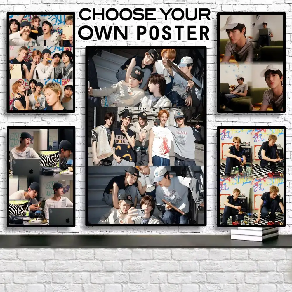 

C-Cortis Band Poster HD Anime Wall Art Poster Self-Adhesive Peel And Stick Canvas For Room Decor