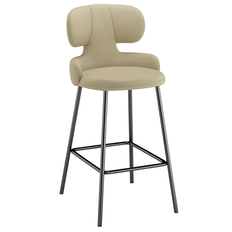 Modern Simple High Chair Nordic Bar Stool Household Island Chair