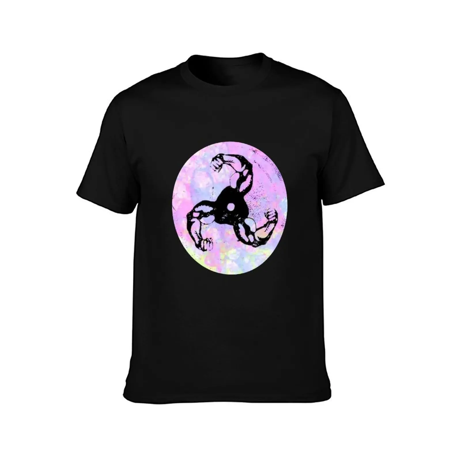 Bicep Dominica Album Art T-Shirt, Summer Casual Cotton Tee, Oversized Streetwear Tops, Vintage Graphic Print, Unisex Men Women