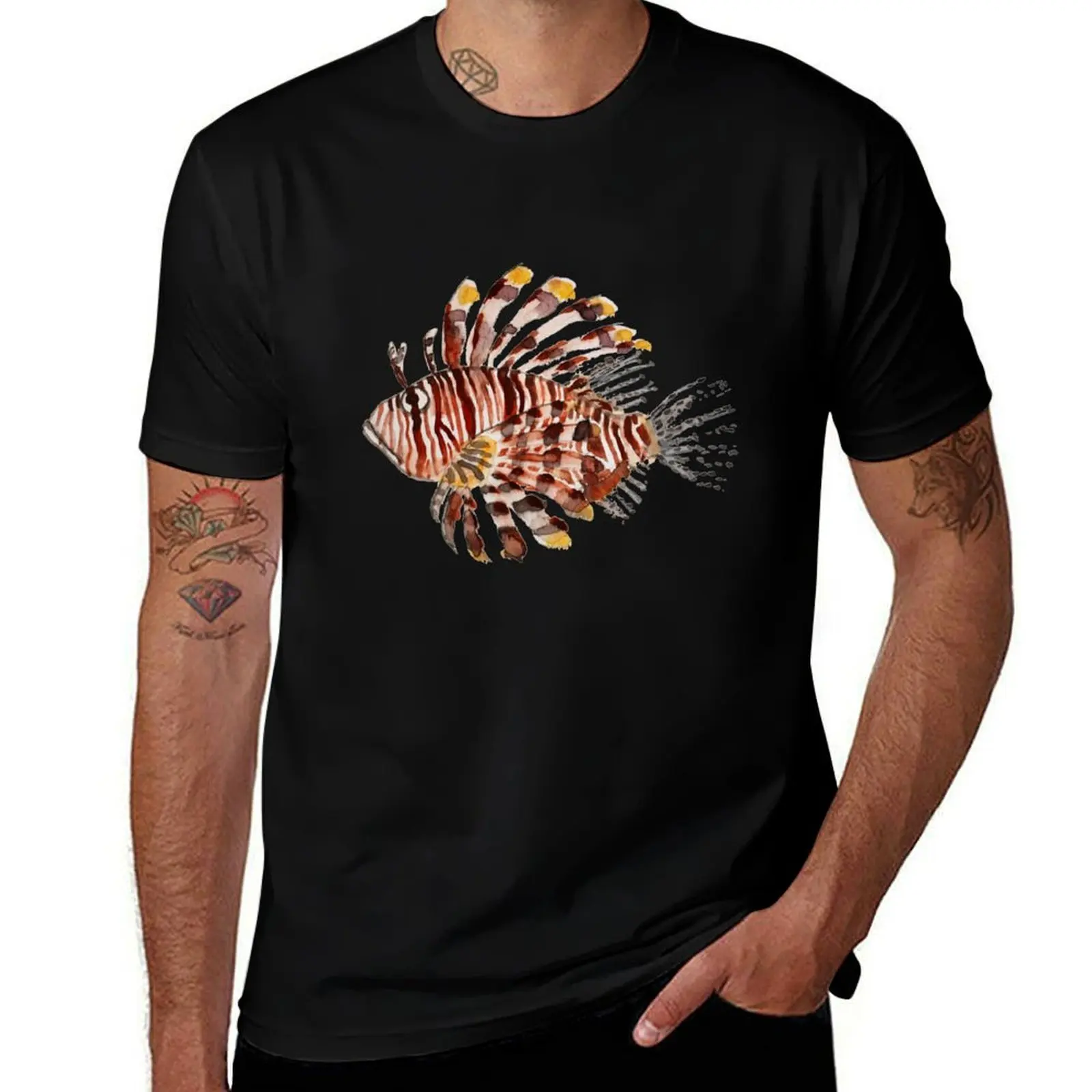 

Lionfish T-Shirt man t shirts for men t shirt man plain man t shirt luxury T-Shirt