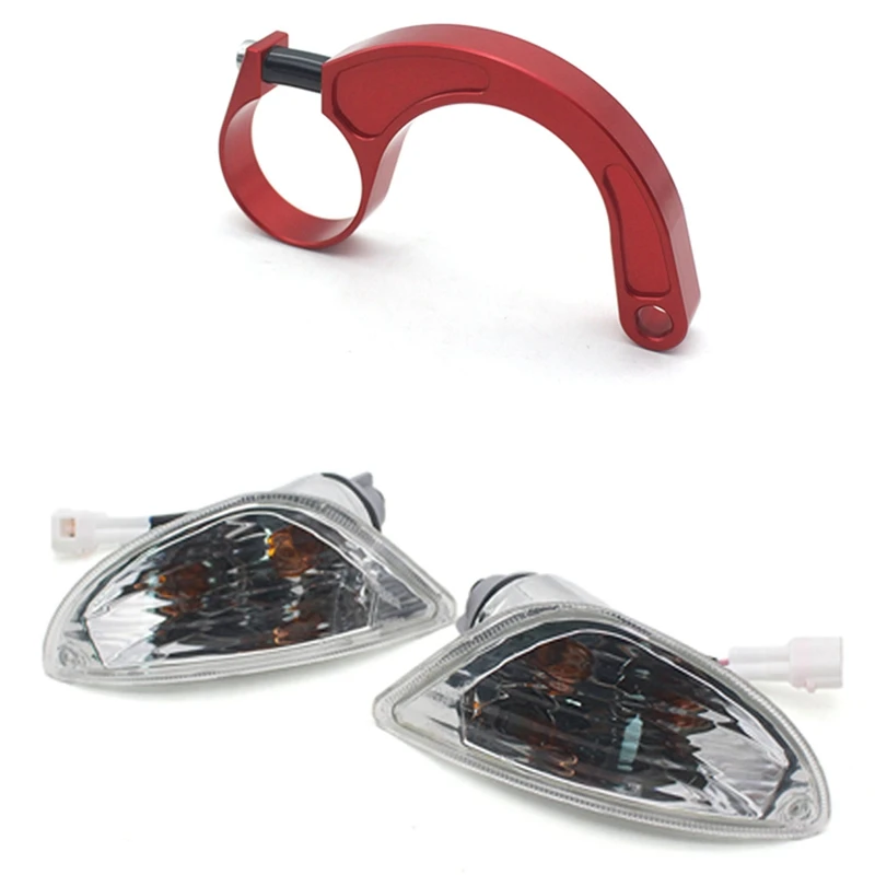 

Rear Turn Signal Light Blinker For Piaggio Vespa LX LXV S 50 With Stabilizer Swing Arm Bracket For Vespa S125 S150 ET4