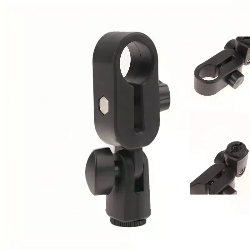 Soporte de Clip de micrófono de montaje de choque para micrófono portátil, mandril de micrófono Universal 240, accesorio de instrumento de Podcast antivibración