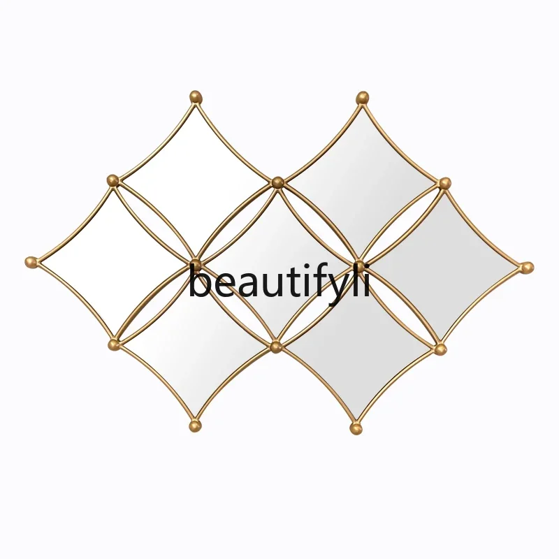 Restaurant wall decoration mirror Chuang hanging decoration porch wall hanging mirror fireplace wall decoration mirror