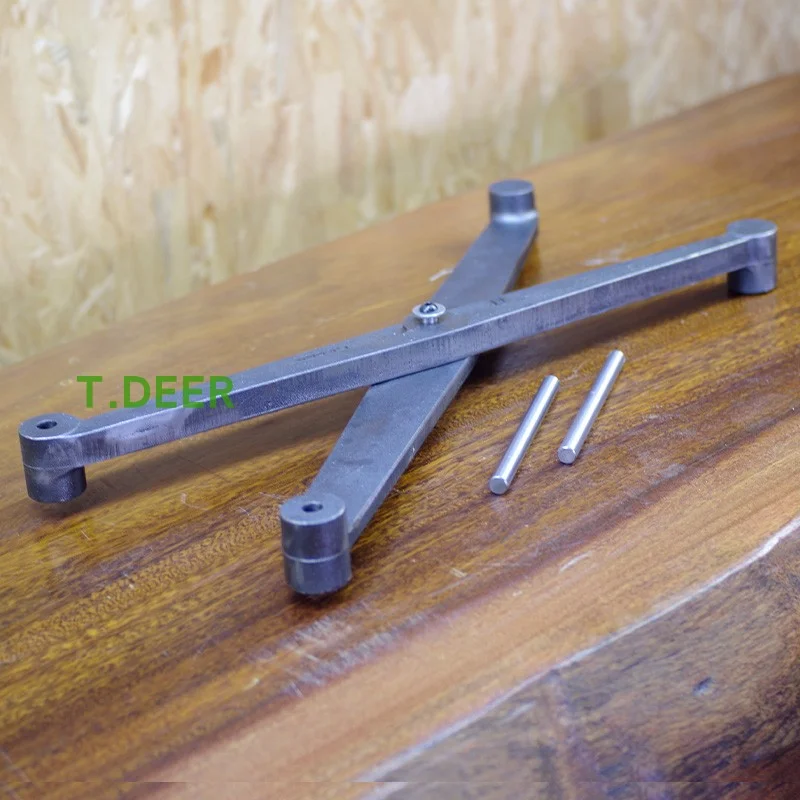 T.DEER LV-X，Brackets for Large Woodworking Table Leg Vise，Suitable for Roubo Workbench，Crisscross