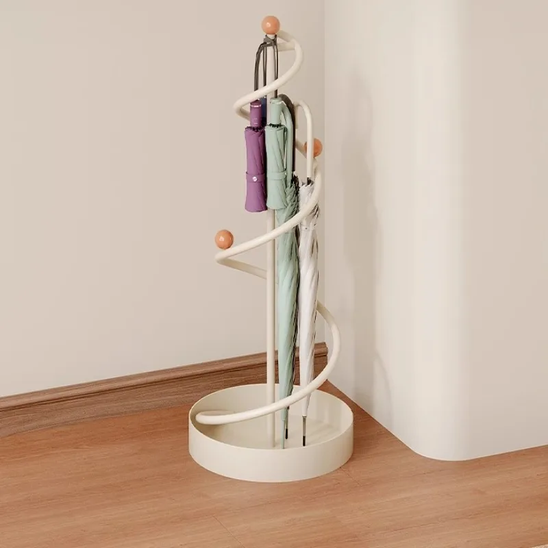 

Металлическая подставка для зонтов, входная домашняя вешалка для зонтов, современная роскошная стойка для хранения сливных зонтов, элегантный железный держатель для зонтов