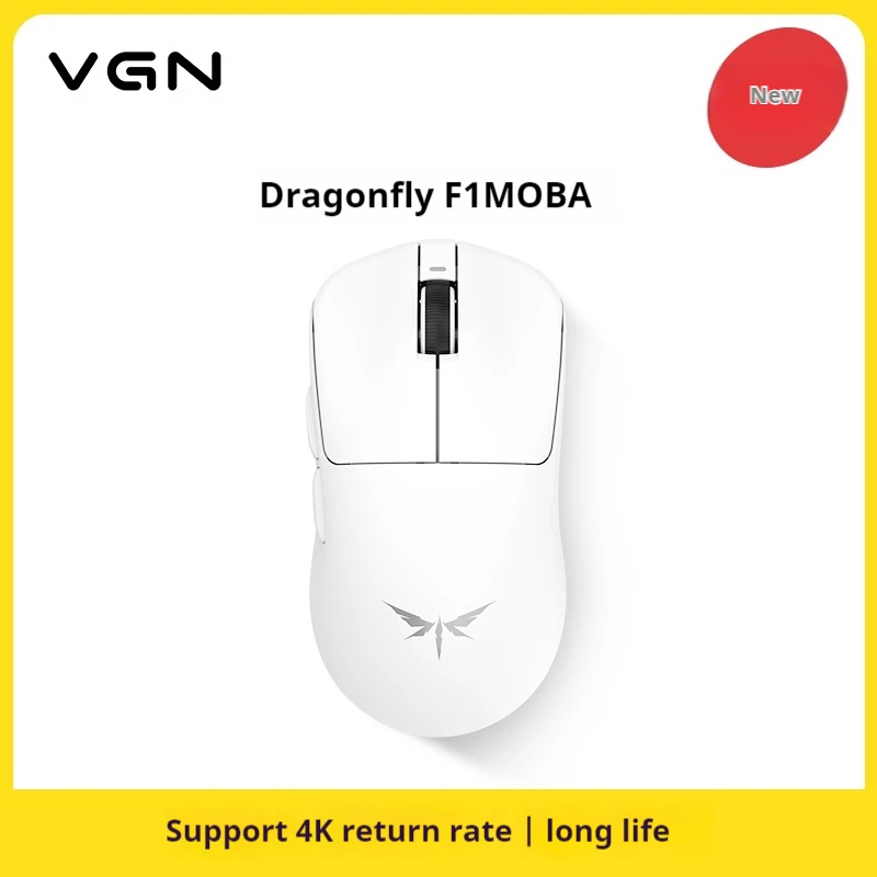 2.4ghz Vgn Dragonfly F1pro/Max Wireless Wired Dual-Mode Esports Game Mouse Lightweight Esports Mouse Friend Gift