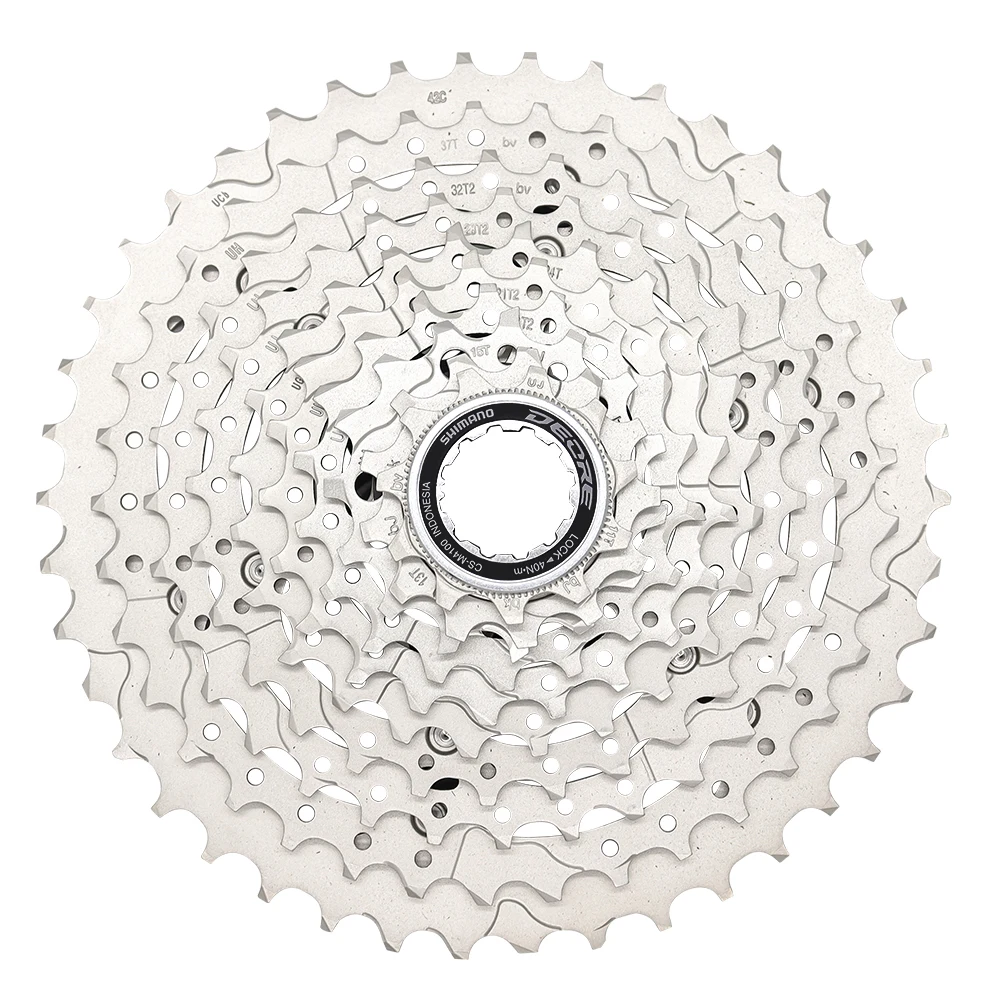 

Shimano Deore CS M4100 Cassette 10 Speed Freewheel Mountain Bike Cassette 10S 10V MTB Parts CS-M4100 Bicycle Accessories