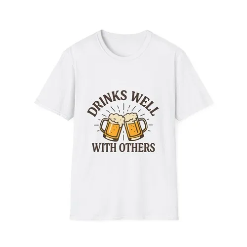 

Beer Fun Графический принт Летние элитные брендовые хлопковые мужские и женские футболки с короткими рукавами Уличная модная одежда