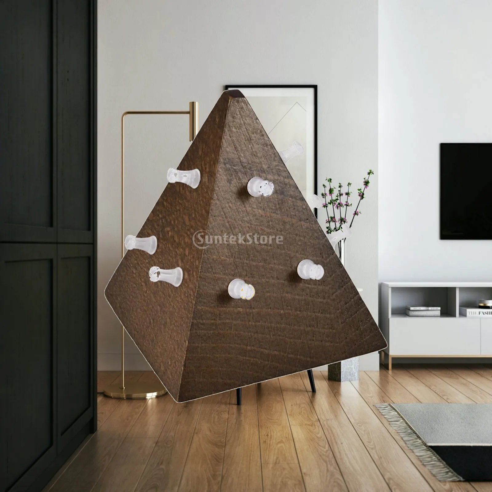 Body Piercing Jewelry Display Rack Versatile Piercing Jewelry Display Rack Space-Efficient Functional for Product Photography