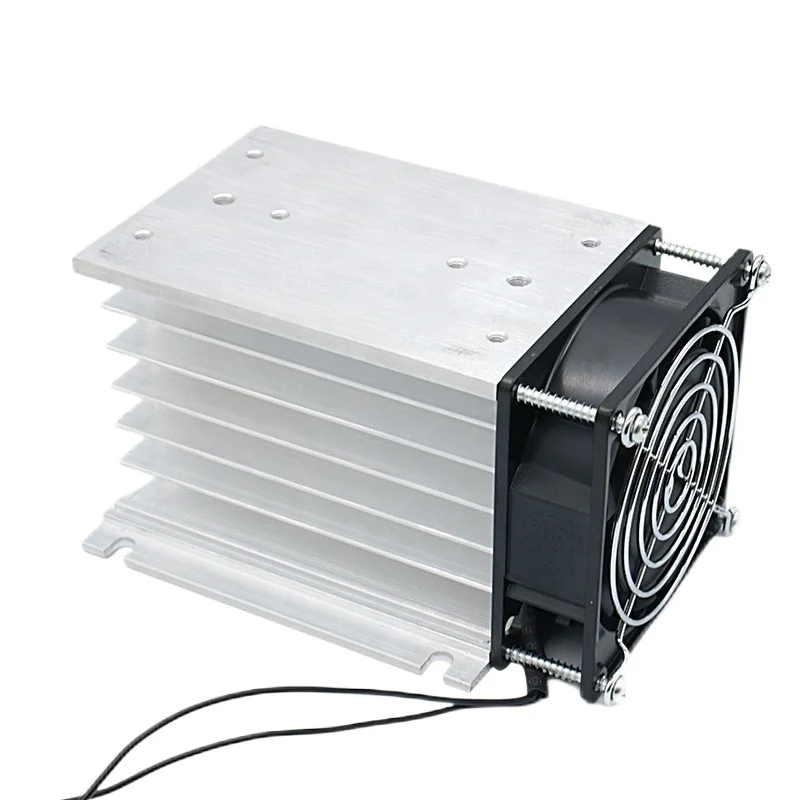 

40A H-110 Трехфазный радиатор твердотельного реле SSR с вентилятором