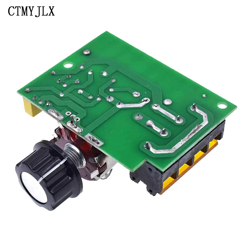 5pcs AC 220V 4000W High Power SCR Electric Voltage Regulator Motor Speed Controller Dimmers Speed With Temperature Insurance