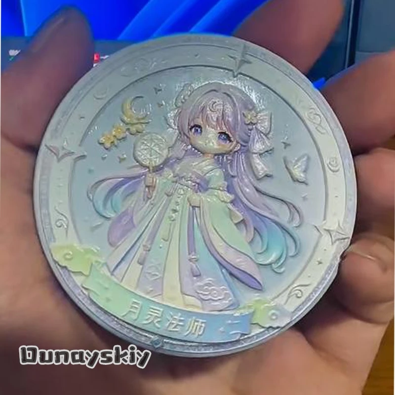 ​​There Also Hole In The Student Council Badge Anime Merch Tin Pin Brooch Comic Con Collection Pendant Bag Accessory Anime Gift