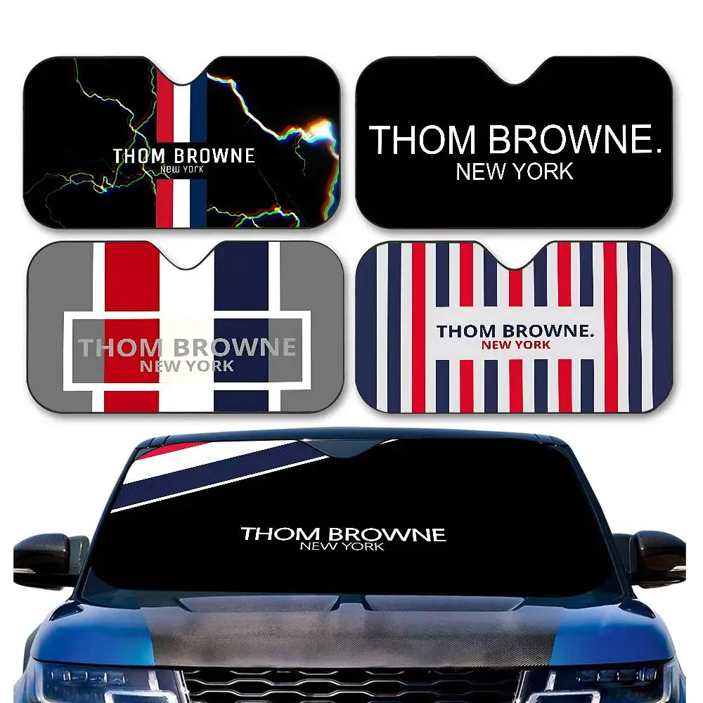 

Fashion Brand T-Thom B-Brown Windshield Sun Shade For Car SUV Truck Front Window Shade Accessory Visor Protector Shield Cover