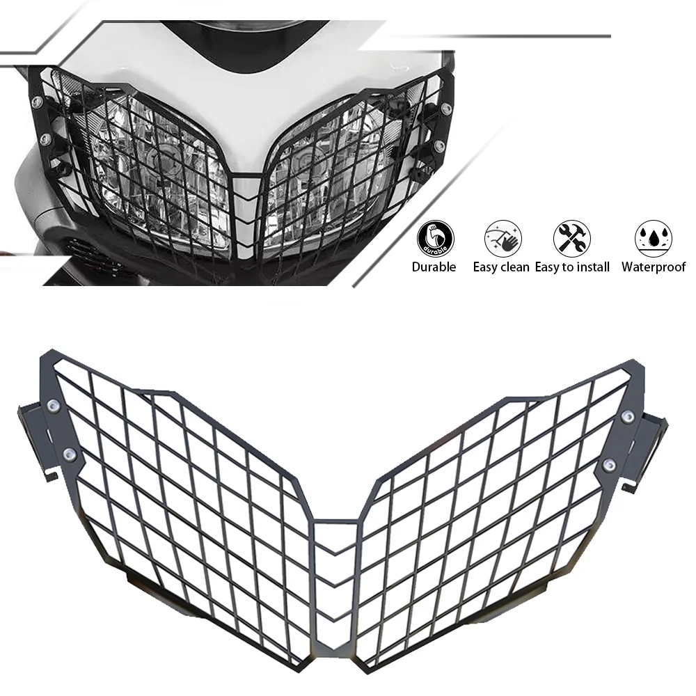 

For Suzuki VSTROMXT VSTROM650 2016 2015 2014 2013 2012 Accessories Headlight Guard Grille Protector V-Strom 650 XT Motorcycle