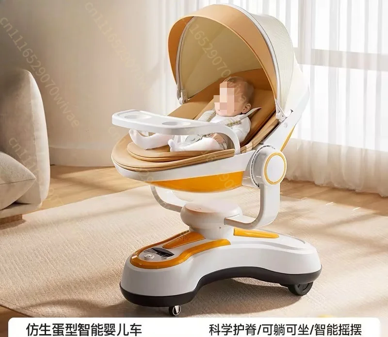 Electric infant remote music tray, mosquito-repellent toddler rocking chair, multifunctional soothing tool