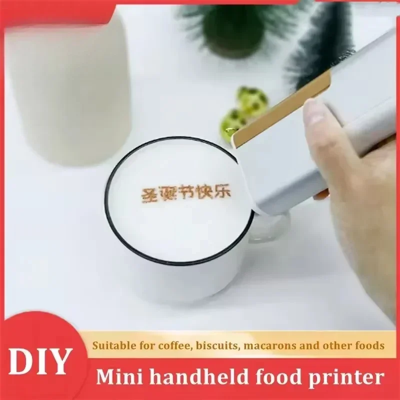 PrintPen портативная струйная ручка с принтом на заказ DIY хлеб кофе пиво латтера пищевые съедобные чернила струйный принтер