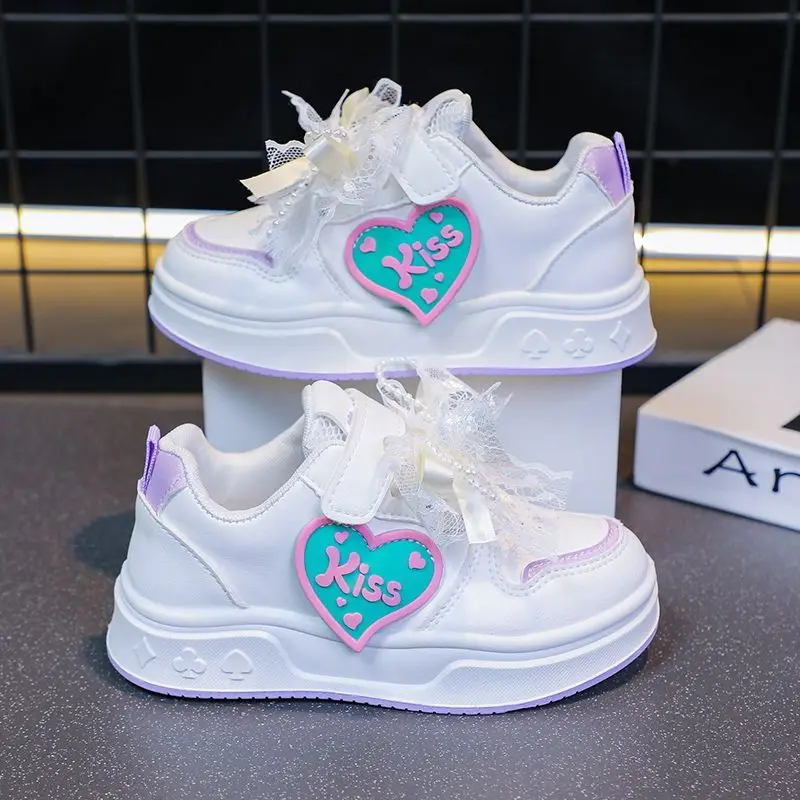 Girls Toddler Sneakers Soft Sole Spring Autumn Breathable Non Slip Casual Shoes Versatile Baby Walking Shoes Daily Use
