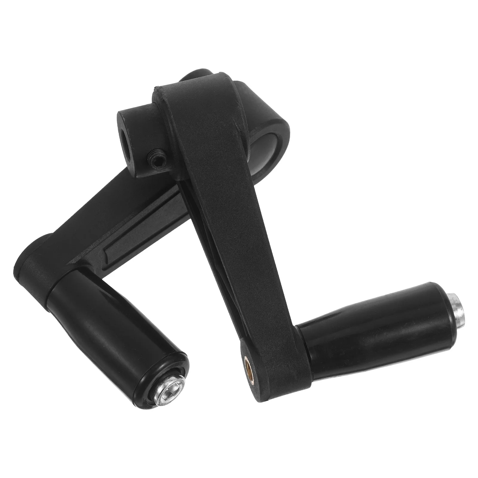 

2pcs Hand Crank Generator Handle 8Mm Round Hole Manual Generator Winding Handle Replacement For Trailer Jack Machinery Repair